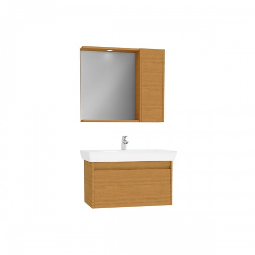 Vitra Banyo dolab› seti, yandan dolaplı aynalı, çekmeceli, 85 cm